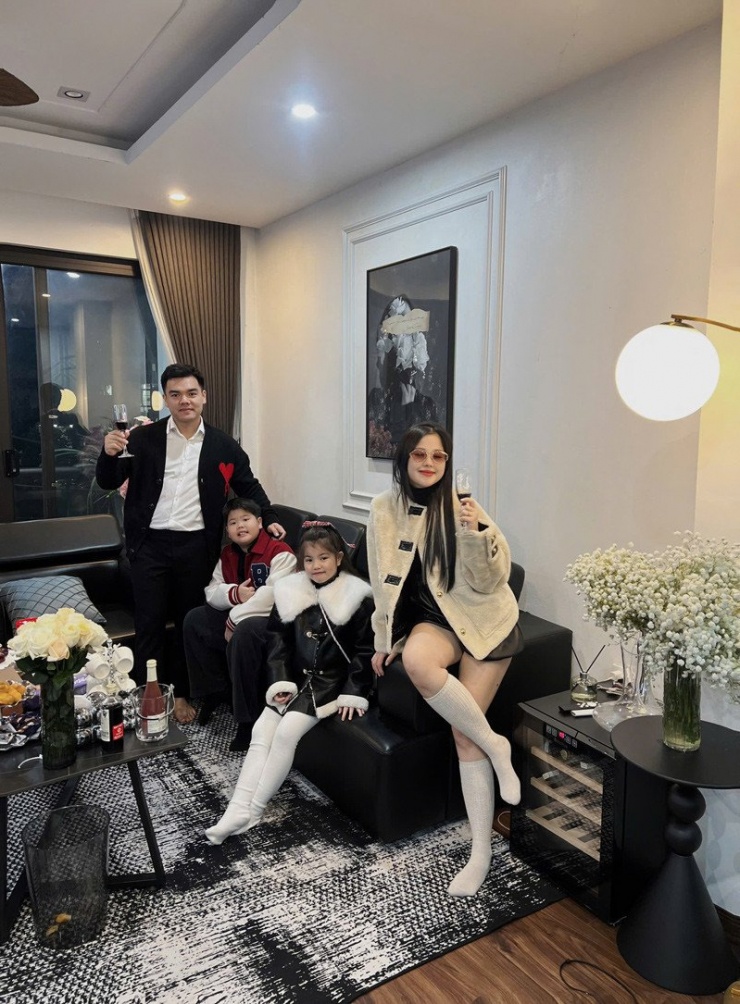 Gia đình nhỏ của chị Nga 