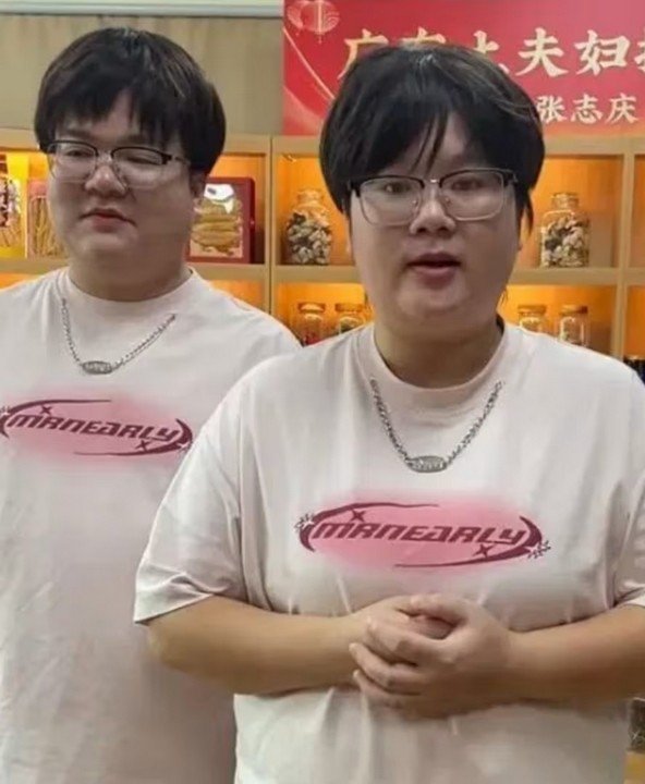 Ông Trời thật khéo se duyên cho He và Liang. Ảnh: Oriental Daily.