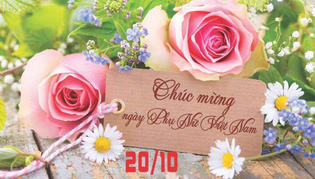 Những mẫu thiệp chúc mừng 20/10 đẹp nhất.