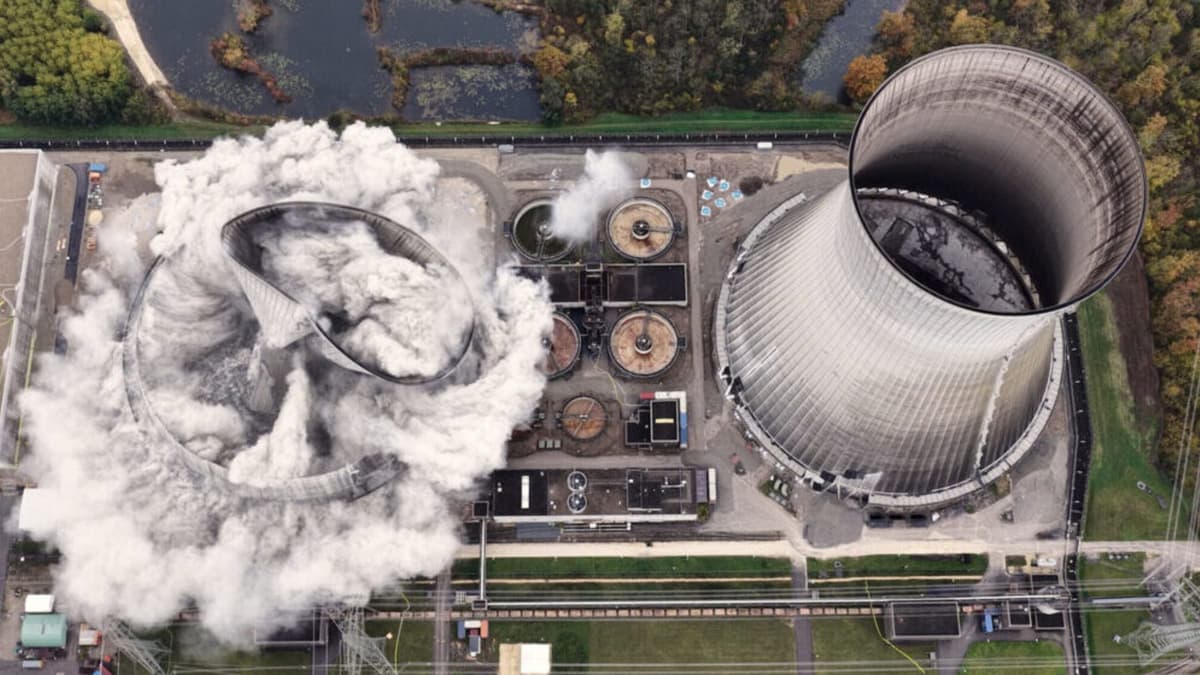 Sau tiếng nổ lớn, công trình điện hạt nhân quan trọng trong 6 thập kỷ ở Đức sụp đổ: Chuyện gì đã xảy ra?- Ảnh 1. Sau tiếng nổ lớn, công trình điện hạt nhân quan trọng trong 6 thập kỷ ở Đức sụp đổ: Chuyện gì đã xảy ra?- Ảnh 1.