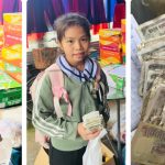 Xúc động hình ảnh cô bé mang xấp tiền lẻ gửi ủng hộ bà con vùng lũ 1764079307 715 thumbnail width1200height628jpg