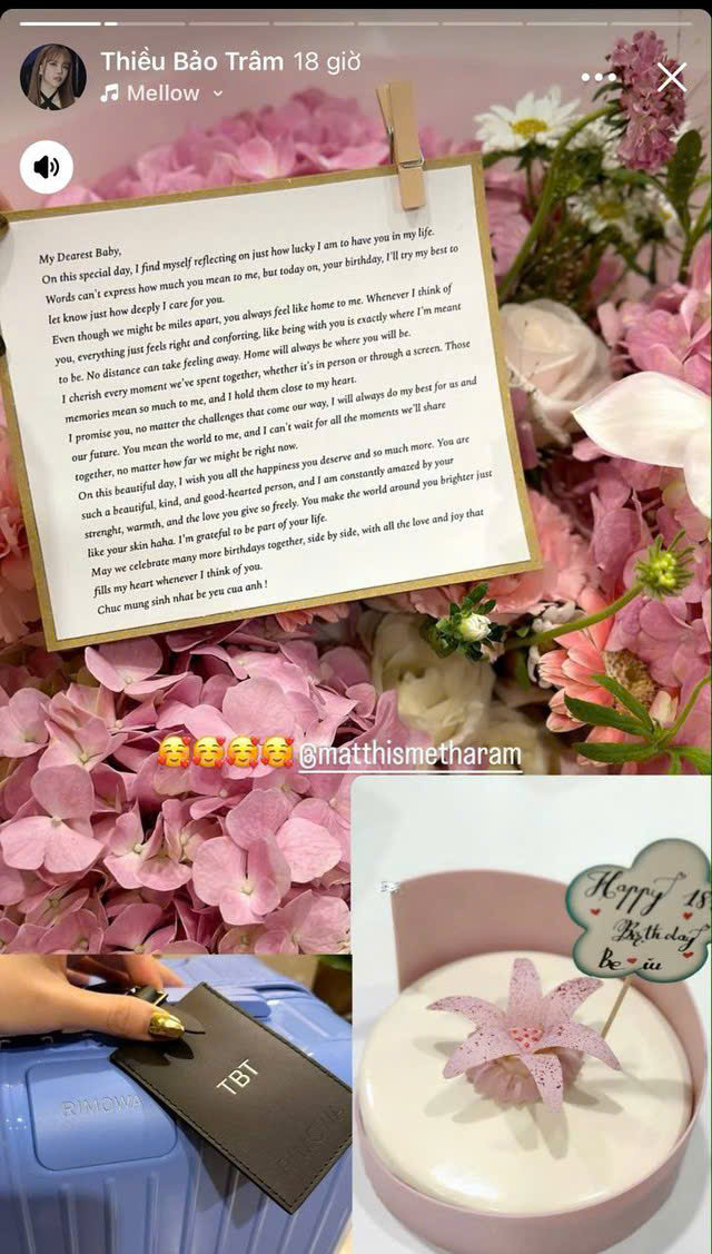 "Yêu vội tan nhanh" nhưng đây là điều bạn trai kém tuổi làm được cho Thiều Bảo Trâm còn Sơn Tùng thì không! 1985439328887fca6233bd681b8c16d45f310a55580d 17360693431551186454248 1736075797766 1736075798256926561160 1736145179927977777313 1736151322145 17361513243381160365774