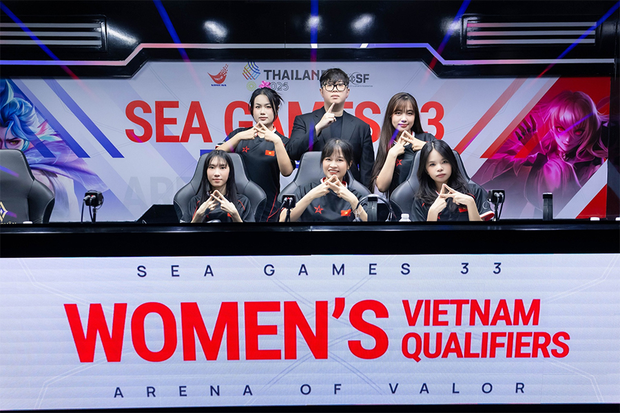 Lịch thi dấu Liên Quân đồng đội nữ SEA Games 33 1s lien quan nu
