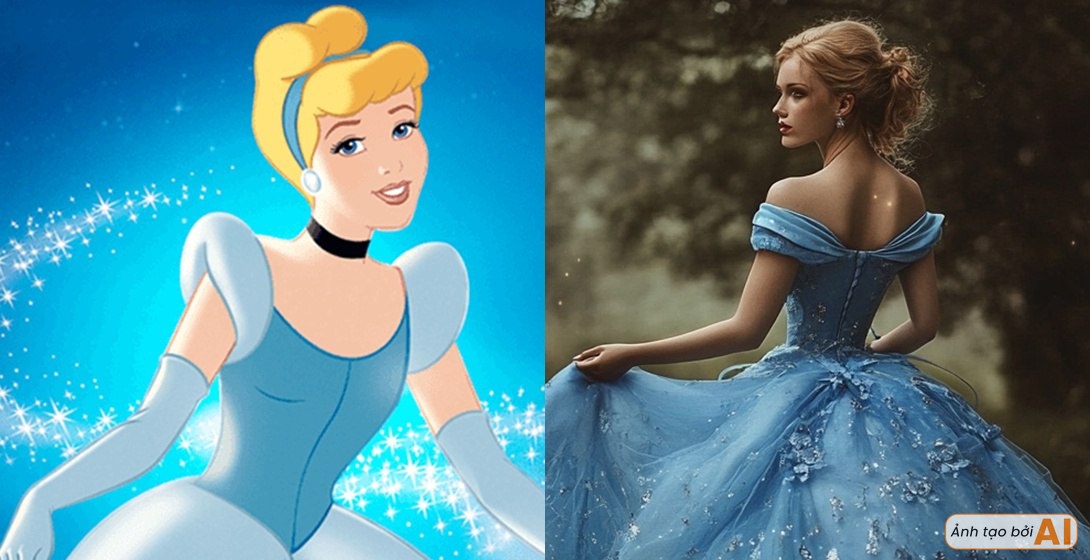 Sốc visual công chúa Disney hoá người thật: Elsa - Lọ Lem cỡ này thì bản gốc phải