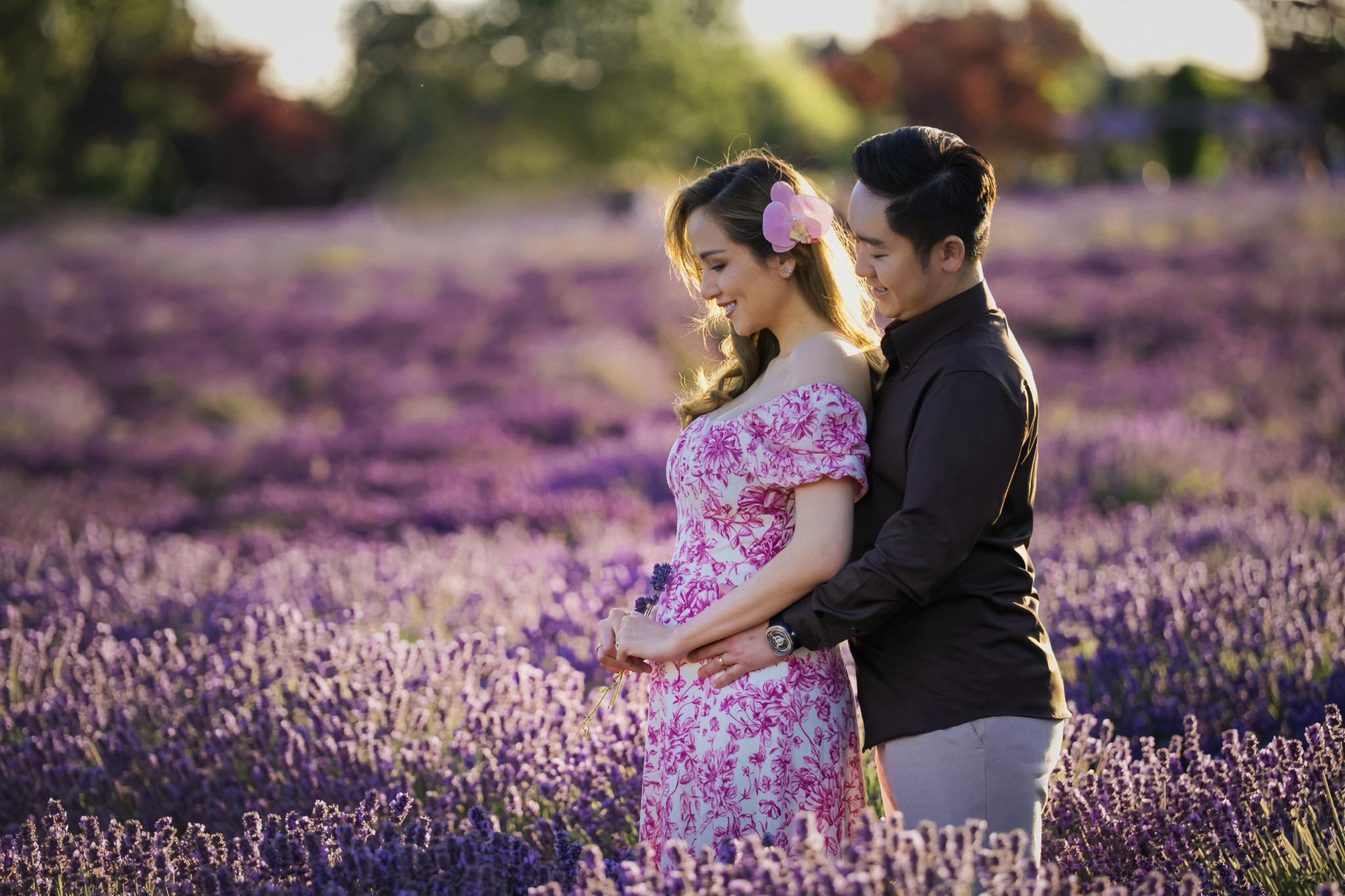 Hoa hậu Diễm Hương hạnh phúc thông báo mang bầu lần 2- Ảnh 1.