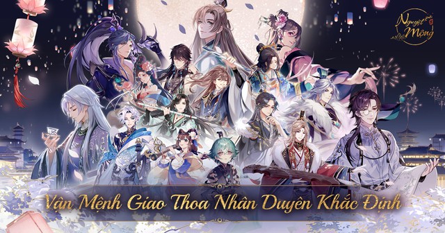 Dàn nhân vật khiến nhiều người chơi mê đắm tại Nguyệt Mộng
