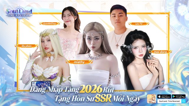 Game thẻ bài biến hình hai trạng thái Soul Land: Time Reversed chính thức ra mắt, game thủ nhận quà Game thẻ bài biến hình hai trạng thái Soul Land: Time Reversed chính thức ra mắt, game thủ nhận quà