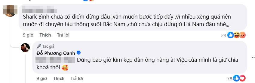 Phương Oanh nói gì khi bị mỉa mai