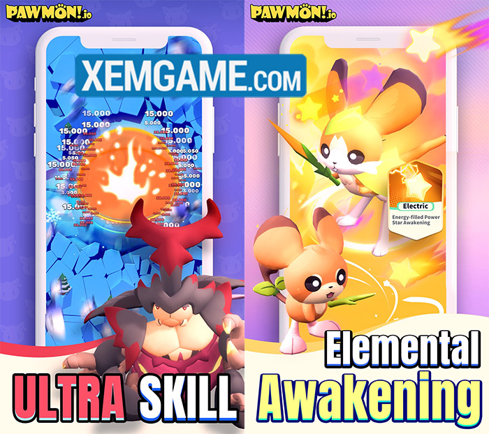 Pawmon!.io – game giải trí chiến đấu theo phong cách Vampire Survivor 2 6