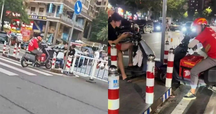 Bi hài ‘2 con dê qua cầu’ phiên bản tài xế: Giằng co 4 giờ không ai tránh đường- Ảnh 1. Bi hài ‘2 con dê qua cầu’ phiên bản tài xế: Giằng co 4 giờ không ai tránh đường- Ảnh 1.