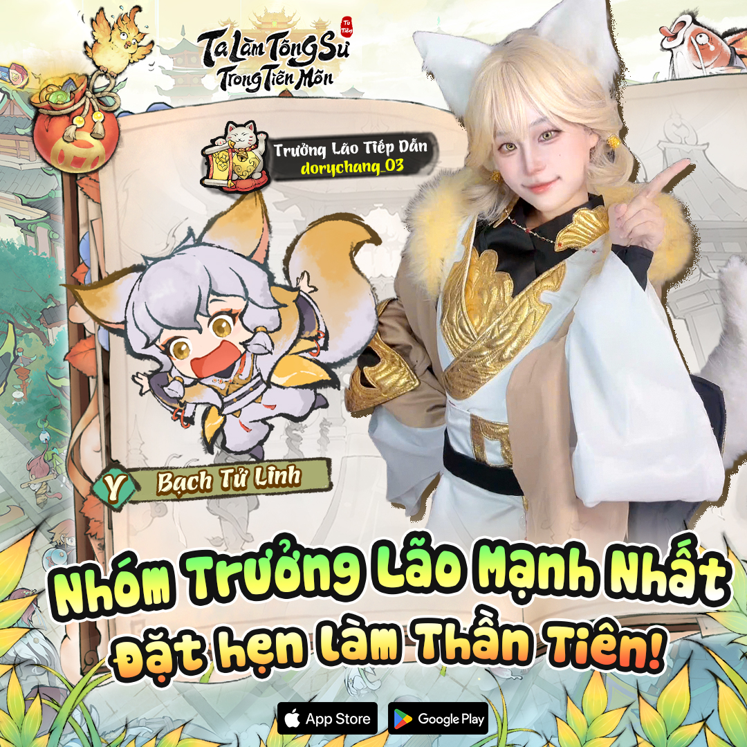 Game tu tiên kinh doanh đỉnh cao 2025 – Ta Làm Tông Sư Trong Tiên Môn đang hẹn trước