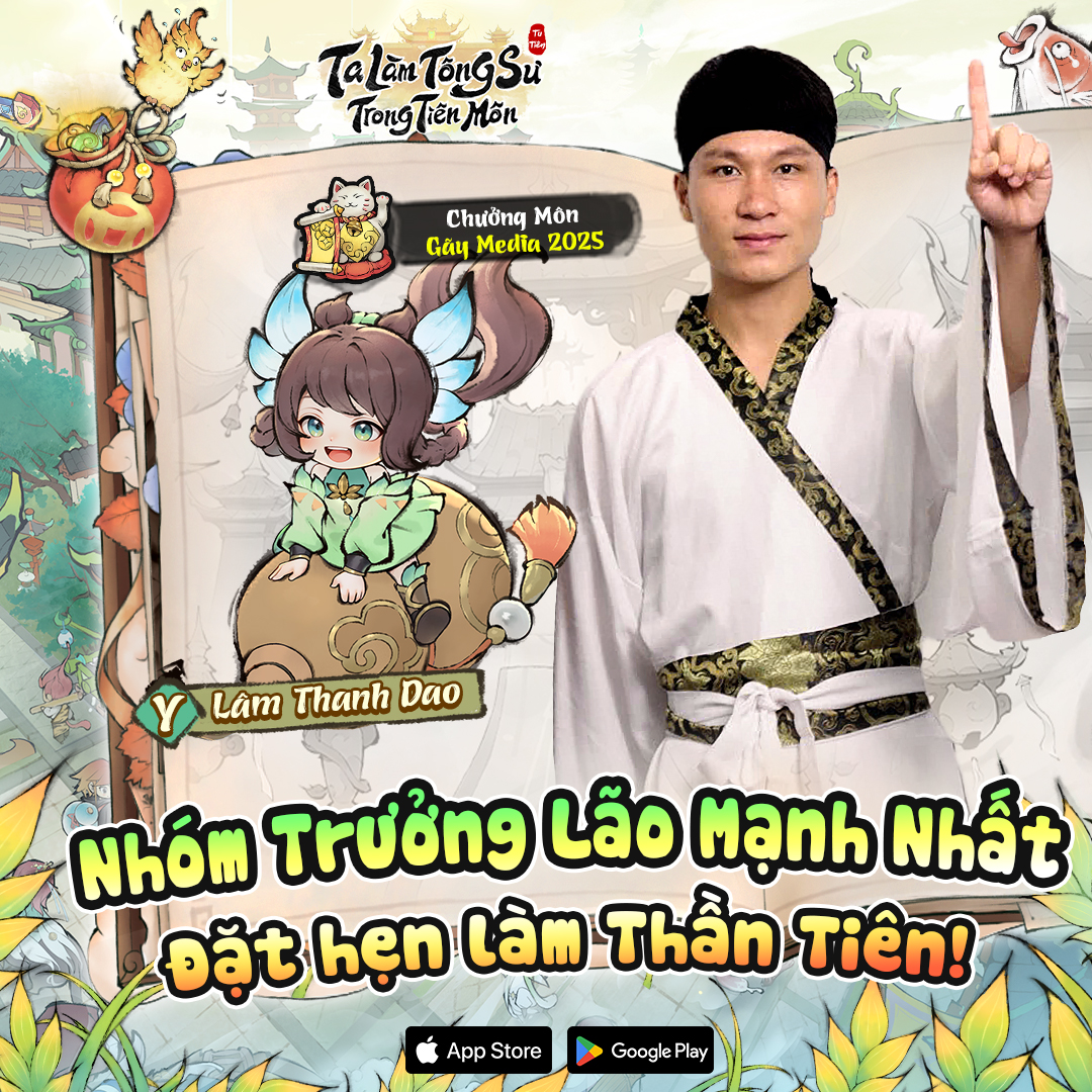 Game tu tiên kinh doanh đỉnh cao 2025 – Ta Làm Tông Sư Trong Tiên Môn đang hẹn trước