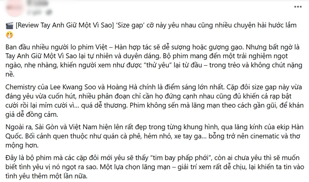 Sao lại có phim Việt đáng yêu thế này cơ chứ: Cả MXH chưa thấy ai chê, cặp chính đẹp xuyên quốc gia mê chết đi được- Ảnh 7.