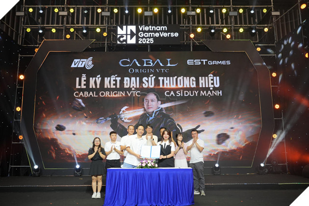 Ca sĩ Duy Mạnh trở thành đại sứ thương hiệu của Cabal Origin VTC tại Việt Nam