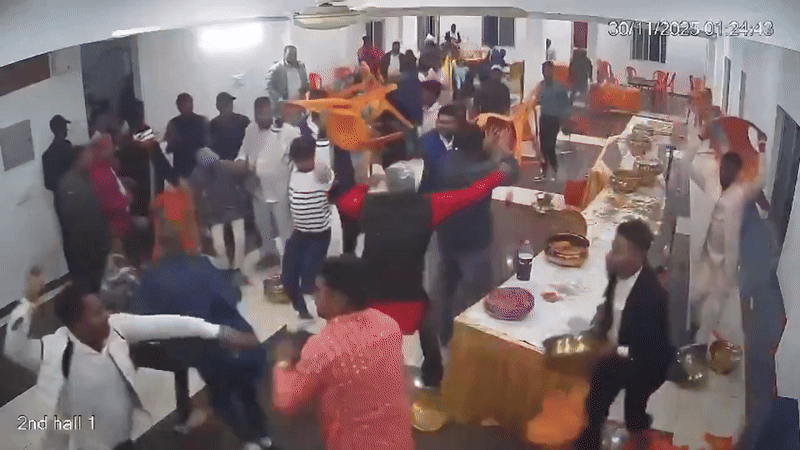 Đám cưới đang tiến hành thì xảy ra ẩu đả dữ dội, gia đình cô dâu tuyên bố: Đám cưới đang tiến hành thì xảy ra ẩu đả dữ dội, gia đình cô dâu tuyên bố: