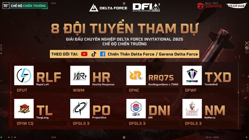 Chính thức khởi tranh giải đấu quốc tế Delta Force Invitational 2025: Chế độ Chiến Trường 2kdknii