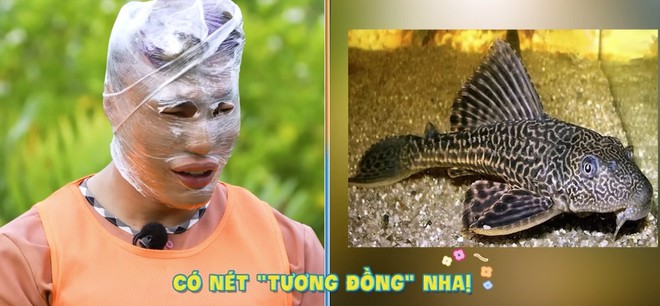 Lê Dương Bảo Lâm bị quấn kín mặt, khán giả phẫn nộ- Ảnh 1.