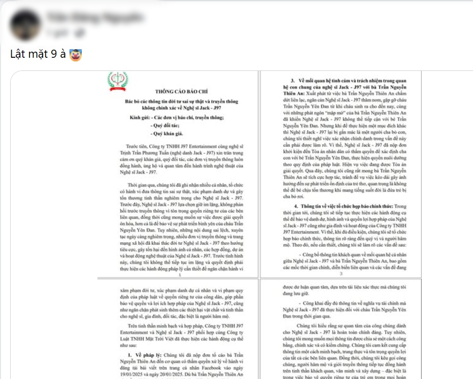 Jack công khai khởi kiện Thiên An, cớ sao Lý Hải lại bị réo tên khắp MXH?- Ảnh 4. Jack công khai khởi kiện Thiên An, cớ sao Lý Hải lại bị réo tên khắp MXH?- Ảnh 4.
