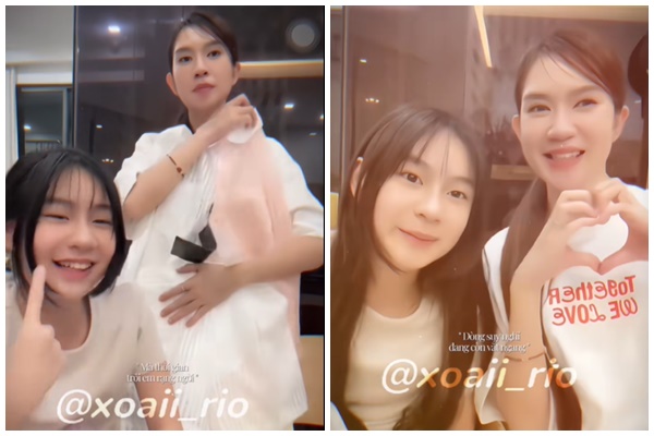 Con gái Lý Hải - Minh Hà lỡ miệng nói 1 từ trong livestream, ngay lập tức được mẹ dạy dỗ- Ảnh 1. Con gái Lý Hải - Minh Hà lỡ miệng nói 1 từ trong livestream, ngay lập tức được mẹ dạy dỗ- Ảnh 1.