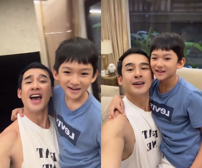 Con trai 7 tuổi của Lương Thế Thành, ngoại hình sao y