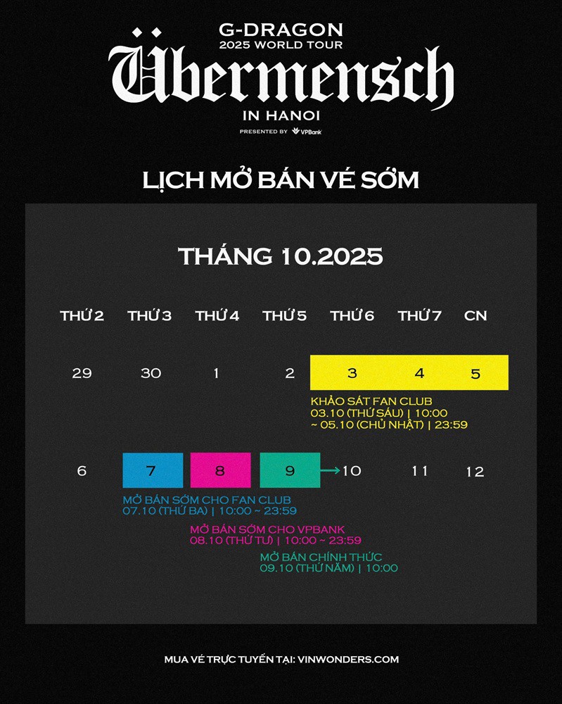 Từ VVIP đến GA: Hành trình cảm xúc độc bản cùng G-DRAGON 2025 WORLD TOUR [Übermensch] tại 8Wonder Ocean City - 3