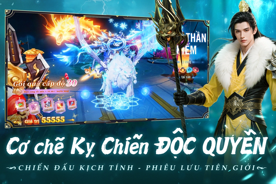Chiến Đế Mobile -game Nhập Vai MMORPG Kỵ Chiến Vô Song – Huyền thoại PK trên lưng ngựa 3 kychiendocquyen 1