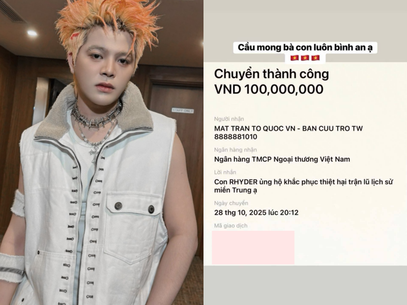 Hồ Ngọc Hà - Mỹ Tâm và dàn sao Việt giúp đỡ bà con vùng lũ, có 1 nội dung chuyển khoản rất đặc biệt- Ảnh 6. Hồ Ngọc Hà - Mỹ Tâm và dàn sao Việt giúp đỡ bà con vùng lũ, có 1 nội dung chuyển khoản rất đặc biệt- Ảnh 6.