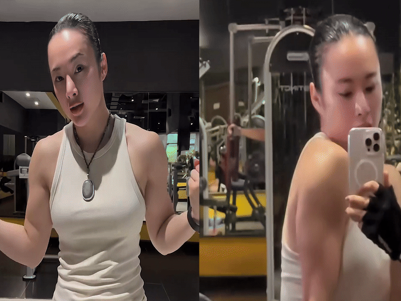 Mỹ nhân Vbiz có vòng 3 ngoại cỡ ăn đứt Ngọc Trinh: Nay cơ bắp cuồn cuộn, visual gây sốc- Ảnh 10. Mỹ nhân Vbiz có vòng 3 ngoại cỡ ăn đứt Ngọc Trinh: Nay cơ bắp cuồn cuộn, visual gây sốc- Ảnh 10.