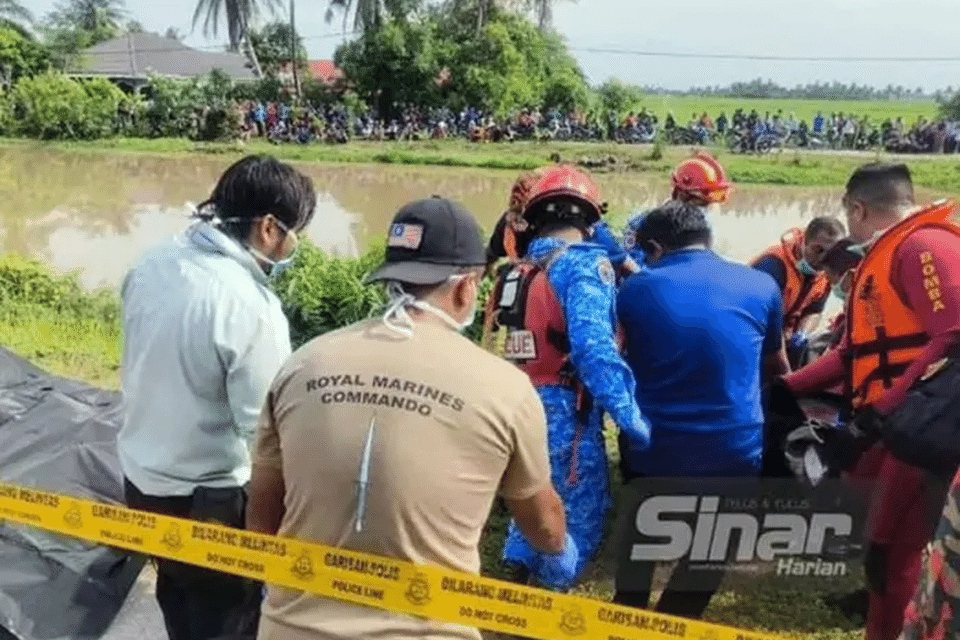 Phát hiện 6 thi thể gồm cặp vợ chồng trẻ và 4 đứa con trong xe ô tô chìm dưới đáy sông ở Malaysia- Ảnh 2.