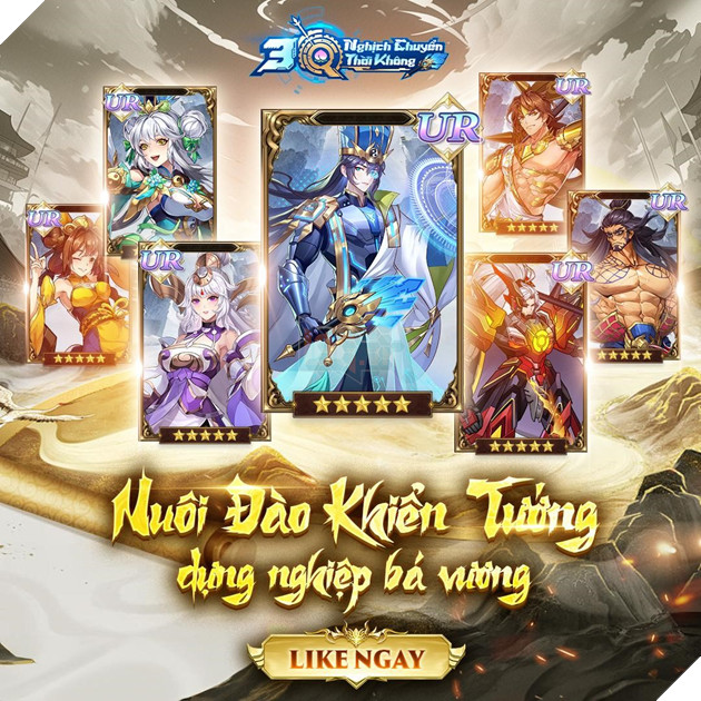 3Q Nghịch Chuyển Thời Không Game Tam Quốc Trồng Đào Xưng Đế Chính Thức Ra Mắt 2