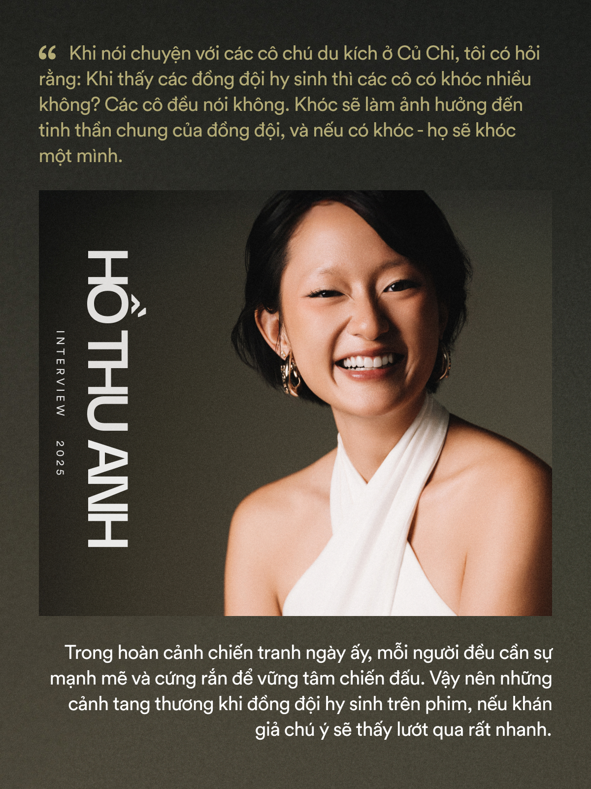 Hồ Thu Anh: Tôi chưa hài lòng về mình trong Địa Đạo và tôi không giấu diếm điều này- Ảnh 6.