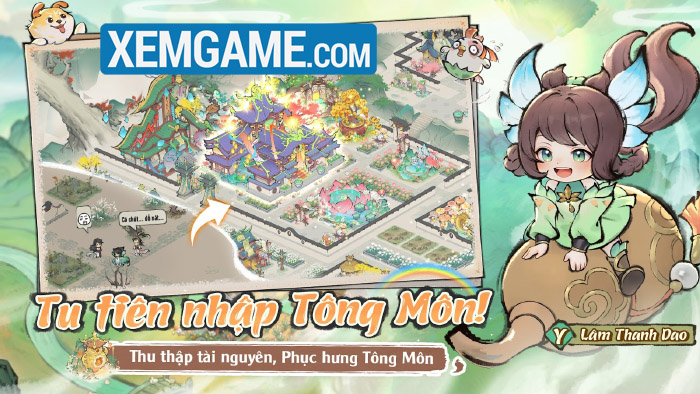 Ta Làm Tông Sư Trong Tiên Môn – Game mobile tu tiên kinh doanh mở đăng ký trước 4 2