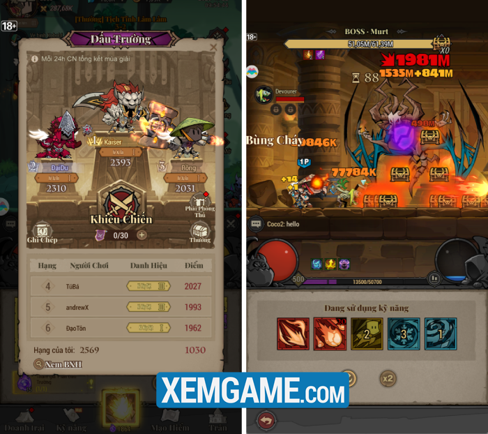 Trải nghiệm Anh Hùng Bất Diệt — siêu phẩm RPG treo máy cực nhàn, giải trí đã tay mà vẫn “cày” lâu dài!！ 4 4