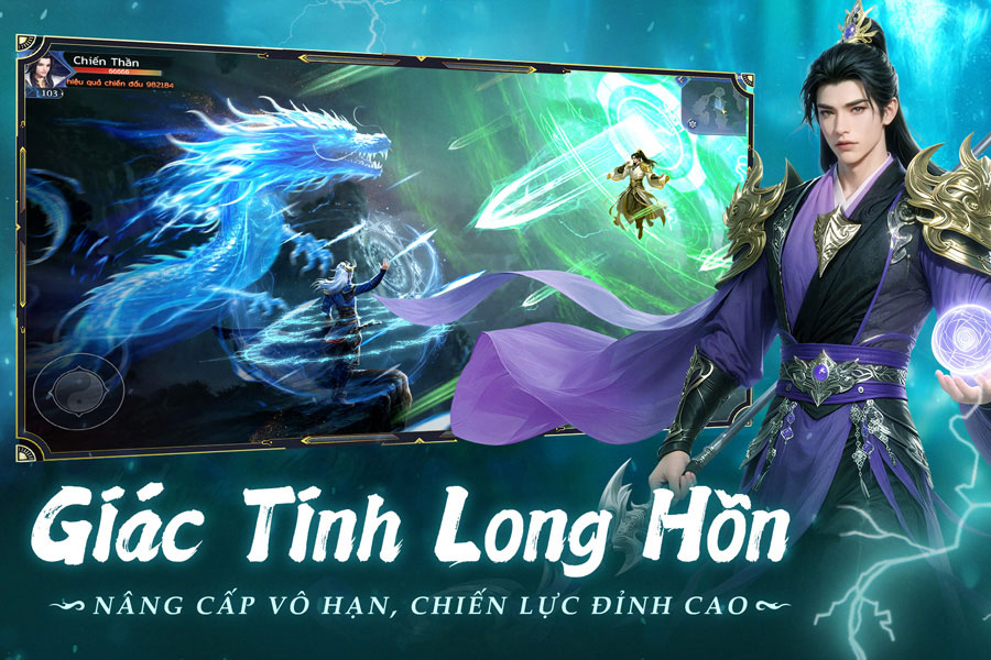 Chiến Đế Mobile – Game Nhập Vai MMORPG Kỵ Chiến Vô Song – Huyền thoại PK trên lưng ngựa – Hóa Thân Chiến Đế 4 giactinhlonghon