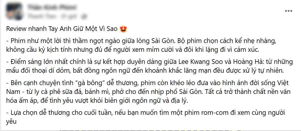 Sao lại có phim Việt đáng yêu thế này cơ chứ: Cả MXH chưa thấy ai chê, cặp chính đẹp xuyên quốc gia mê chết đi được- Ảnh 8.