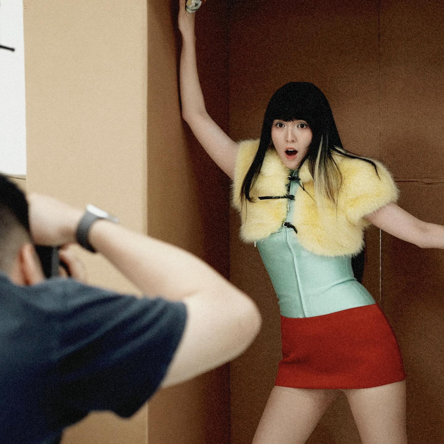 Giữa ồn ào ảnh nóng, Hải Tú bị lôi lại clip tỏ thái độ về việc chụp ảnh váy ngắn hở hang- Ảnh 2.