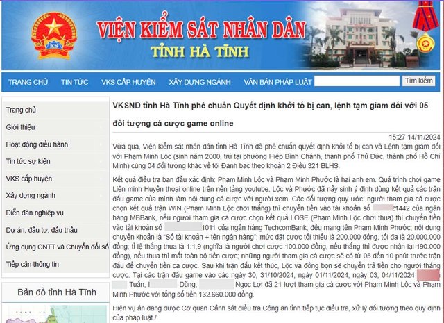 Cựu tuyển thủ Zeros chính thức bị khởi tố vì tội đánh bạc- Ảnh 1. Cựu tuyển thủ Zeros chính thức bị khởi tố vì tội đánh bạc- Ảnh 1.