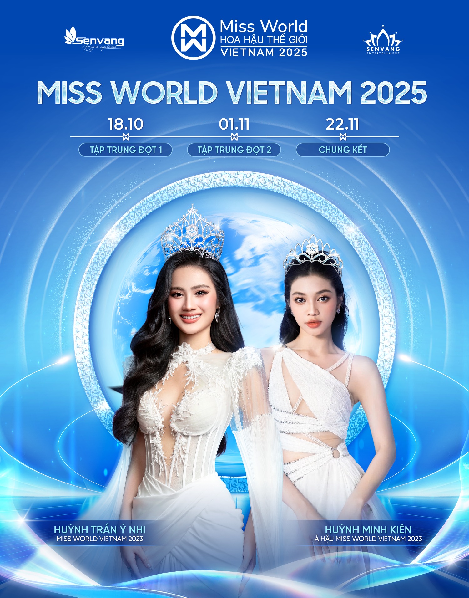 2 nàng hậu bị công ty Sen Vàng