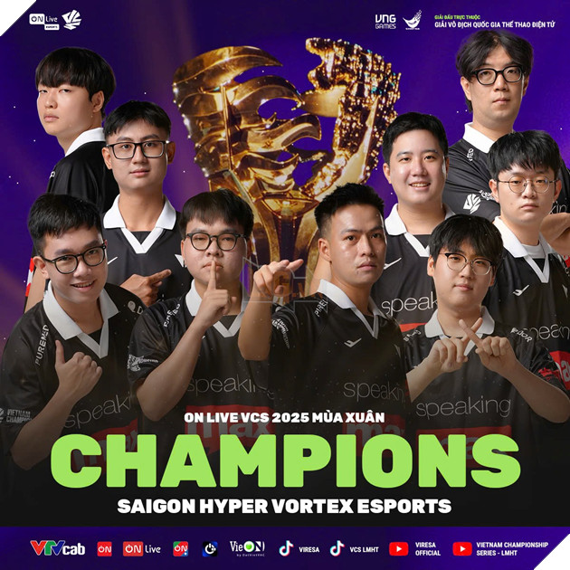 Tổng Kết Giải Vô Địch Quốc Gia Liên Minh Huyền Thoại 2025: Saigon Hyper Vortex Esports Lần Đầu Vô Địch!