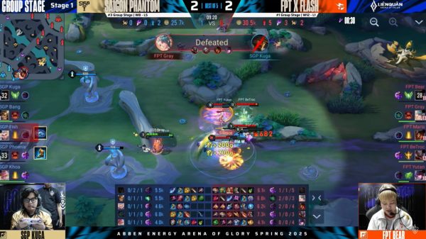 [Raybet] Siêu kinh điển Liên Quân: Team Flash thắng nghẹt thở Saigon Phantom, vững ngôi đầu ĐTDV 48905145324035613833110825064236856675367283n 17439611648791453233498 1743991271280 17439912715561371261326