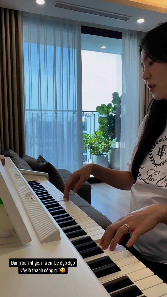 Gần đến ngày sinh, Mai Ngọc làm một việc cực kỳ tốt cho em bé mà các mẹ bầu nên tham khảo- Ảnh 1.