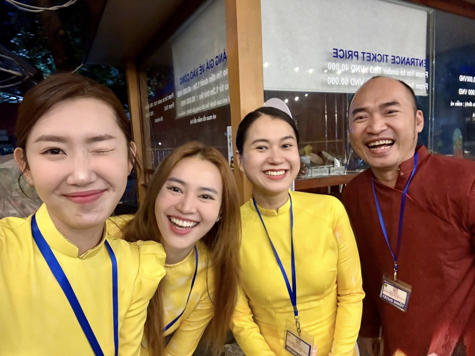 Tổng duyệt ngày 27/4: Hoa hậu Thanh Thủy, Lan Ngọc và dàn sao Việt diện áo dài, tất bật chuẩn bị từ 3h sáng- Ảnh 4.