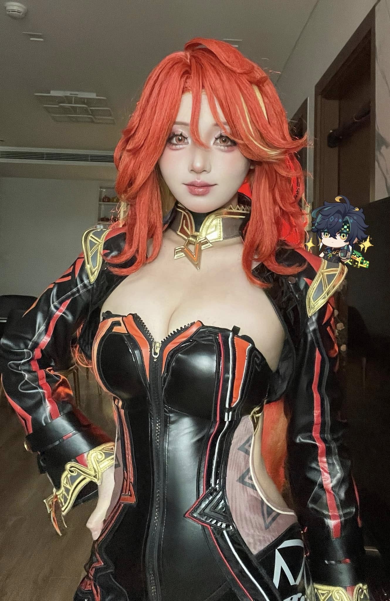 Nữ coser zoom cận khoảnh khắc tẩy trang, mặt mộc vẫn khiến fan nam say đắm- Ảnh 2.