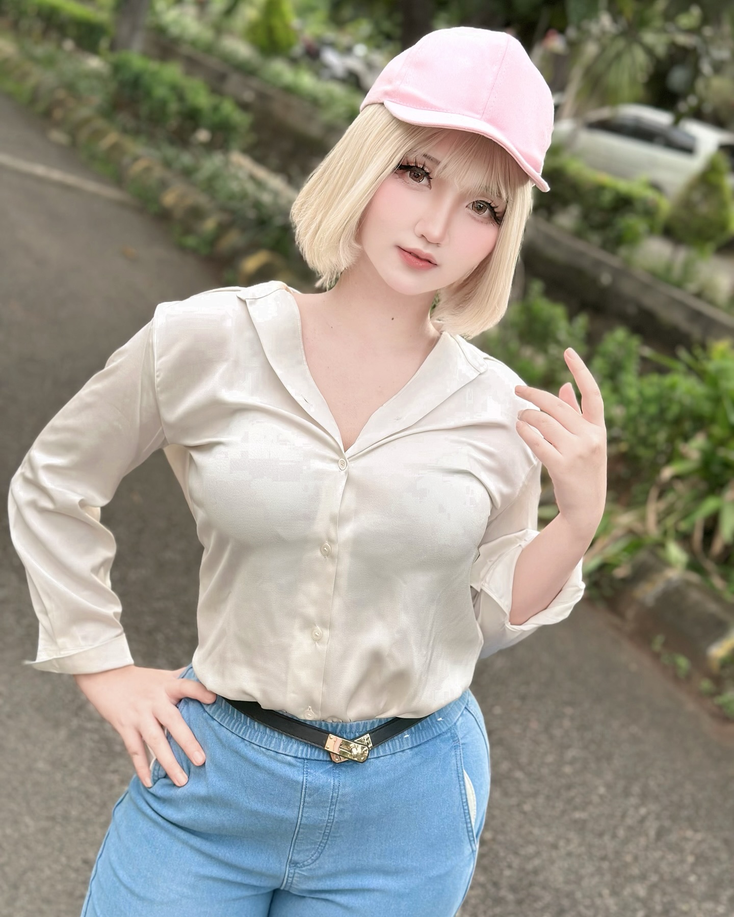 Nữ coser đốn tim fan Solo Leveling với màn cosplay Cha Hae-In hấp dẫn hơn bản gốc- Ảnh 5.