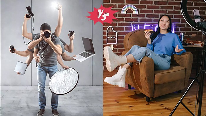 YouTuber, TikToker đang “đổi đời” có thể kiếm từ 30-300 triệu đồng/tháng (Ảnh minh họa)