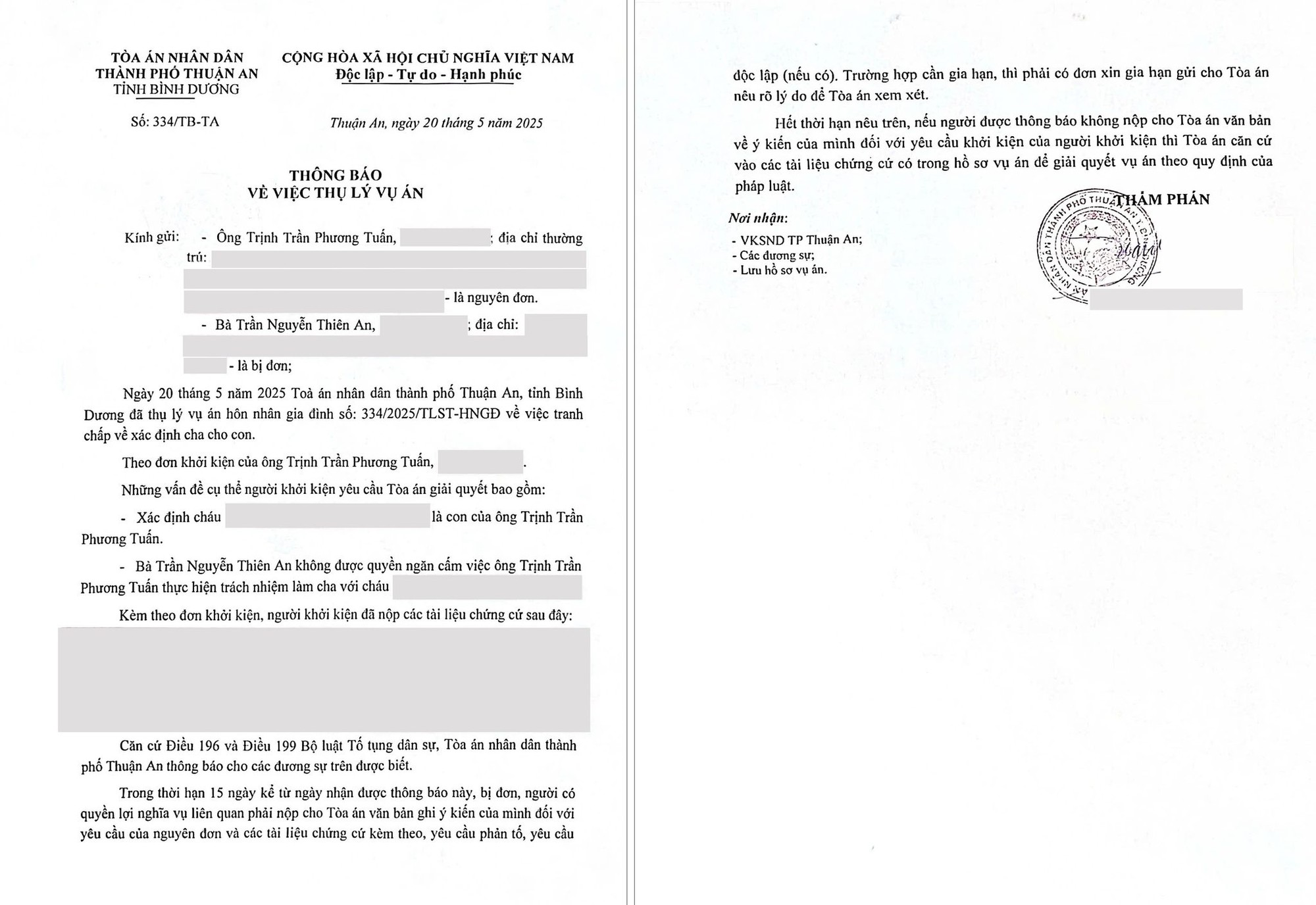 NÓNG: Jack thông báo Toà đã thụ lý đơn kiện Thiên An, yêu cầu làm rõ 2 điều!- Ảnh 1.