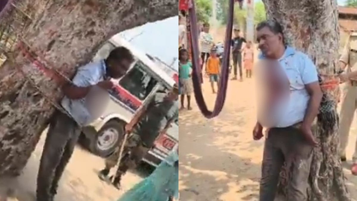 Ấn Độ: Giúp đỡ nạn nhân bị xâm hại tập thể, bác sĩ bị trói vào cây và hành hung dã man- Ảnh 1. Ấn Độ: Giúp đỡ nạn nhân bị xâm hại tập thể, bác sĩ bị trói vào cây và hành hung dã man- Ảnh 1.