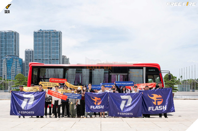 Cộng đồng hâm mộ Free Fire đến từ các tỉnh thành khác cũng cháy không kém