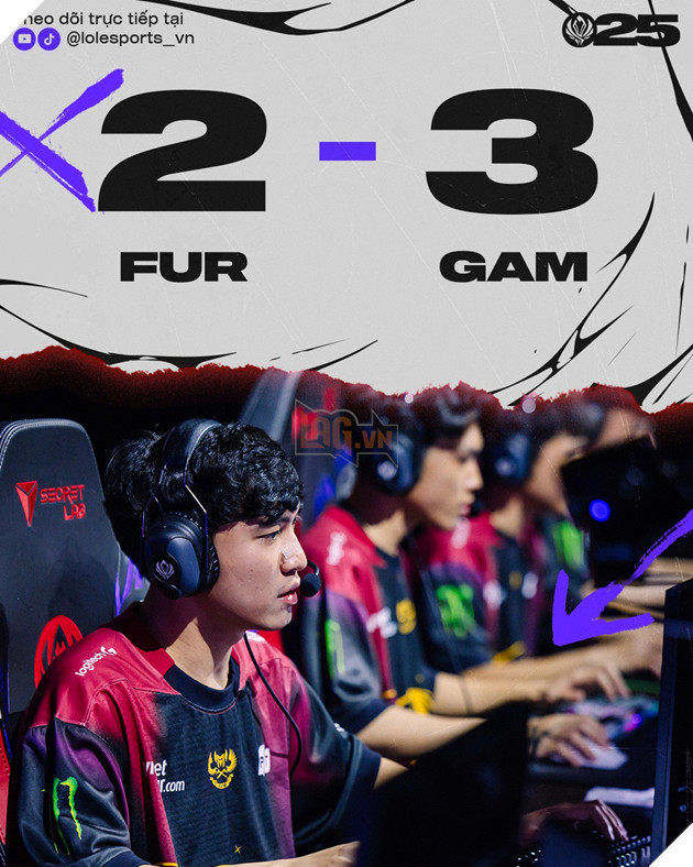 MSI 2025: GAM Esports Lội Ngược Dòng Cảm Xúc Trước FURIA