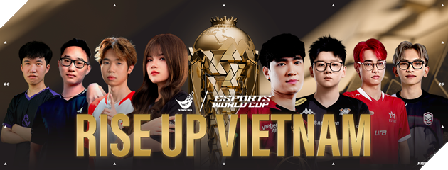 Nhung Doi Tuyen The Thao Dien Tu Viet Nam Gop Mat Tai Esports World Cup 2025 2 Esports Việt Nam góp mặt với 5 môn thi đấu chính